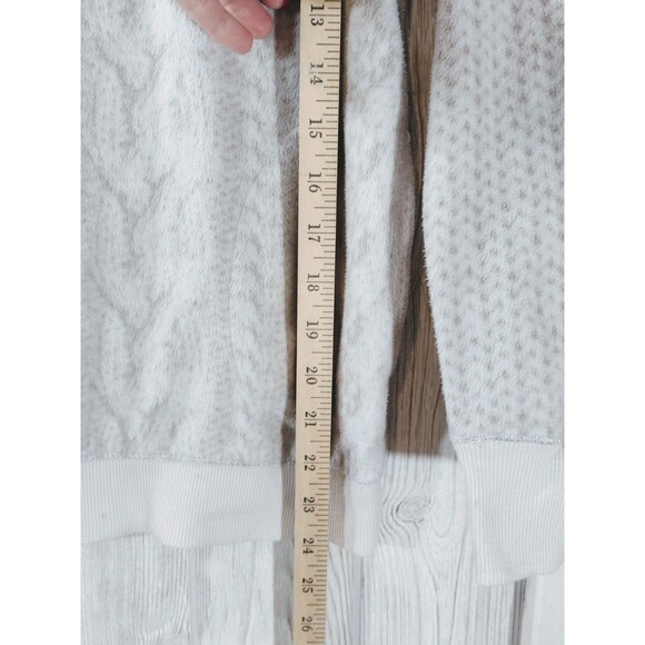 Women’s Lounge Sleep Top Size Small Simply Vera Wang Cozy Pockets Free Shipping! - Picture 5 of 7